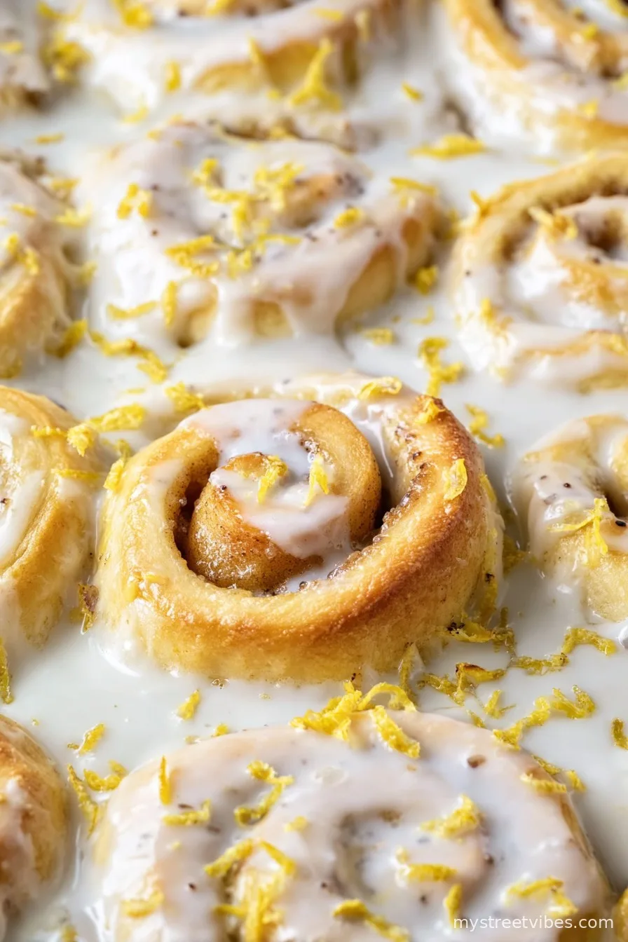 Easy Lemon Rolls