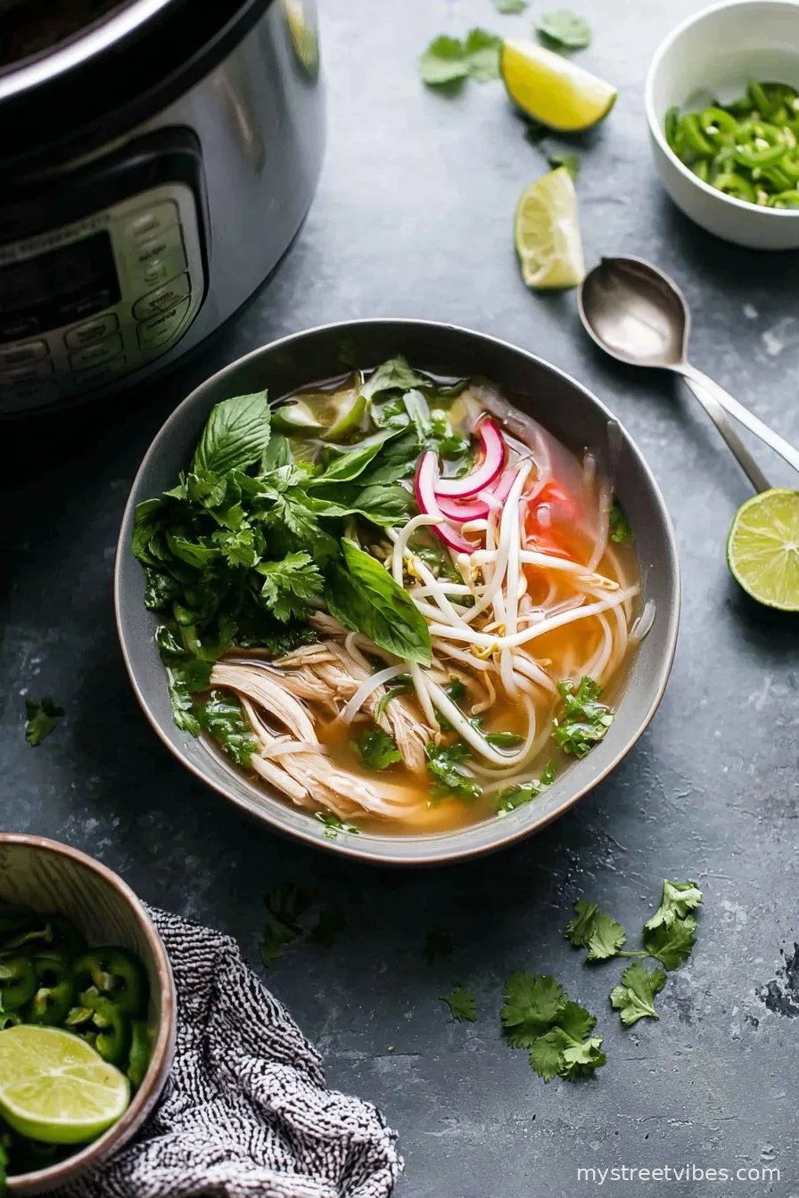 Instant Pot Chicken Pho