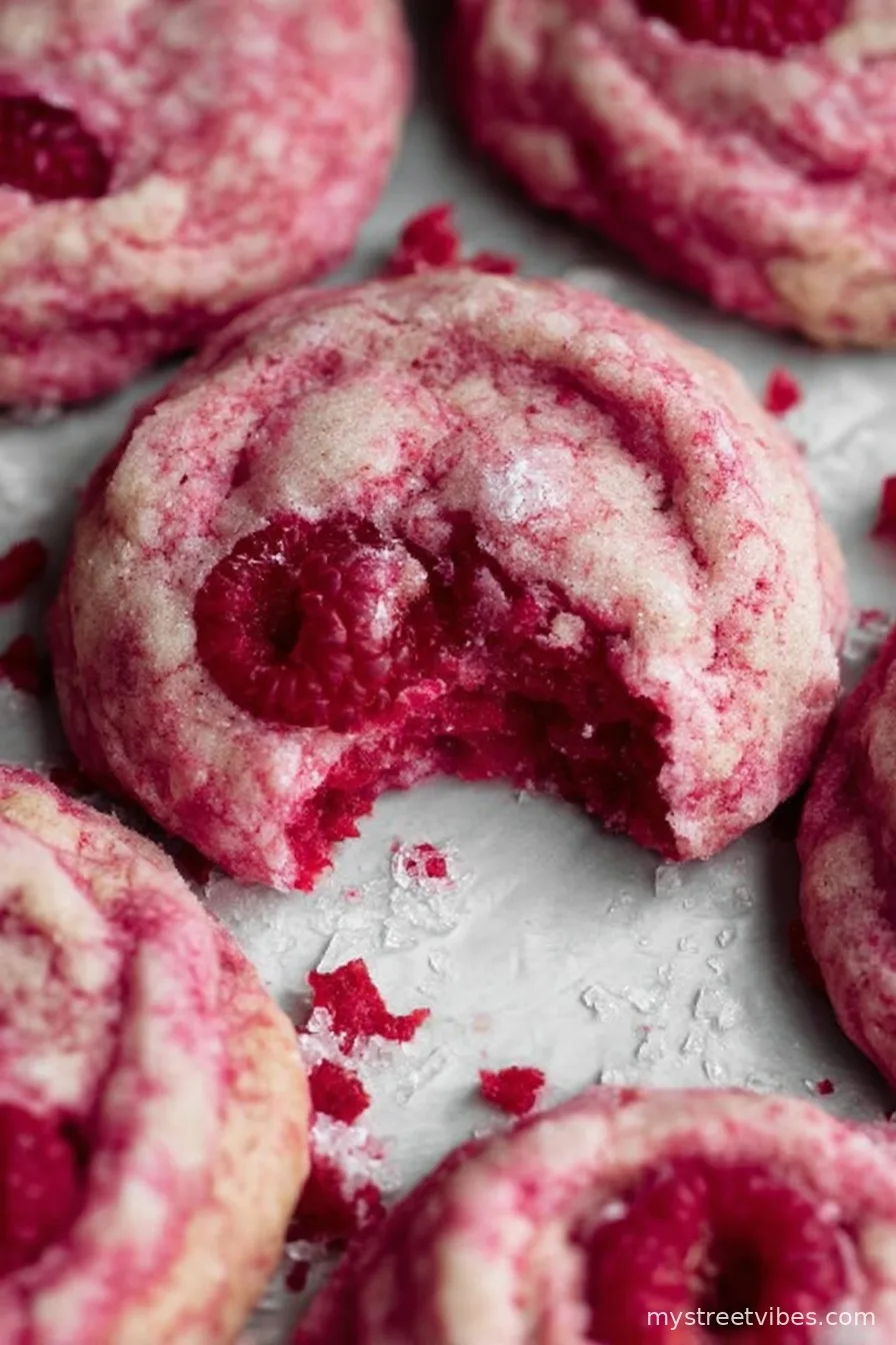 Raspberry Cookies