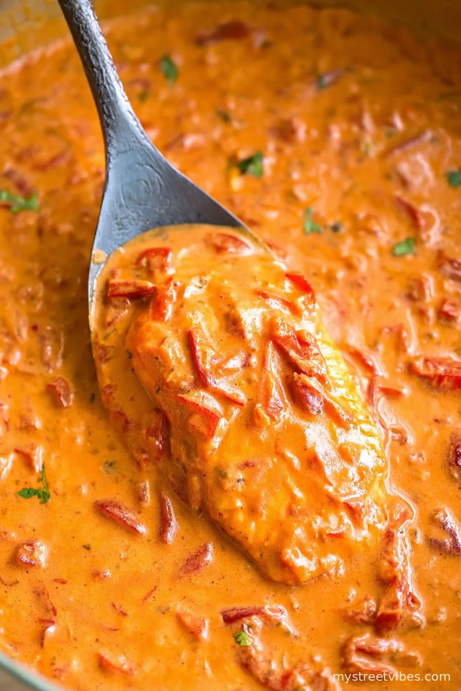 Tilapia in Roasted Pepper Sauce