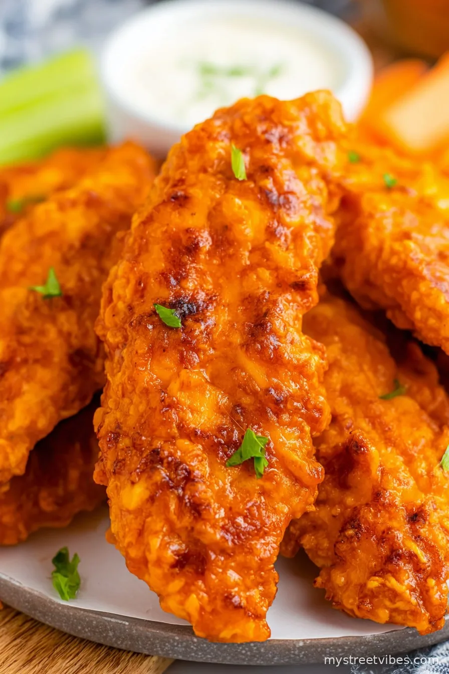 Air Fryer Buffalo Chicken Tenders Recipe