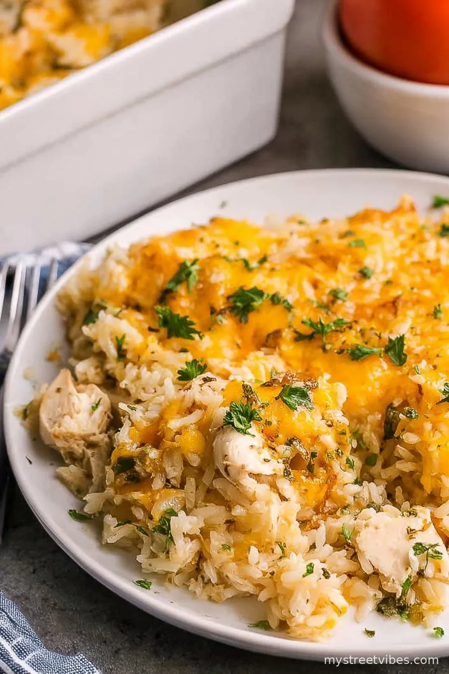 Chicken and Rice Casserole
