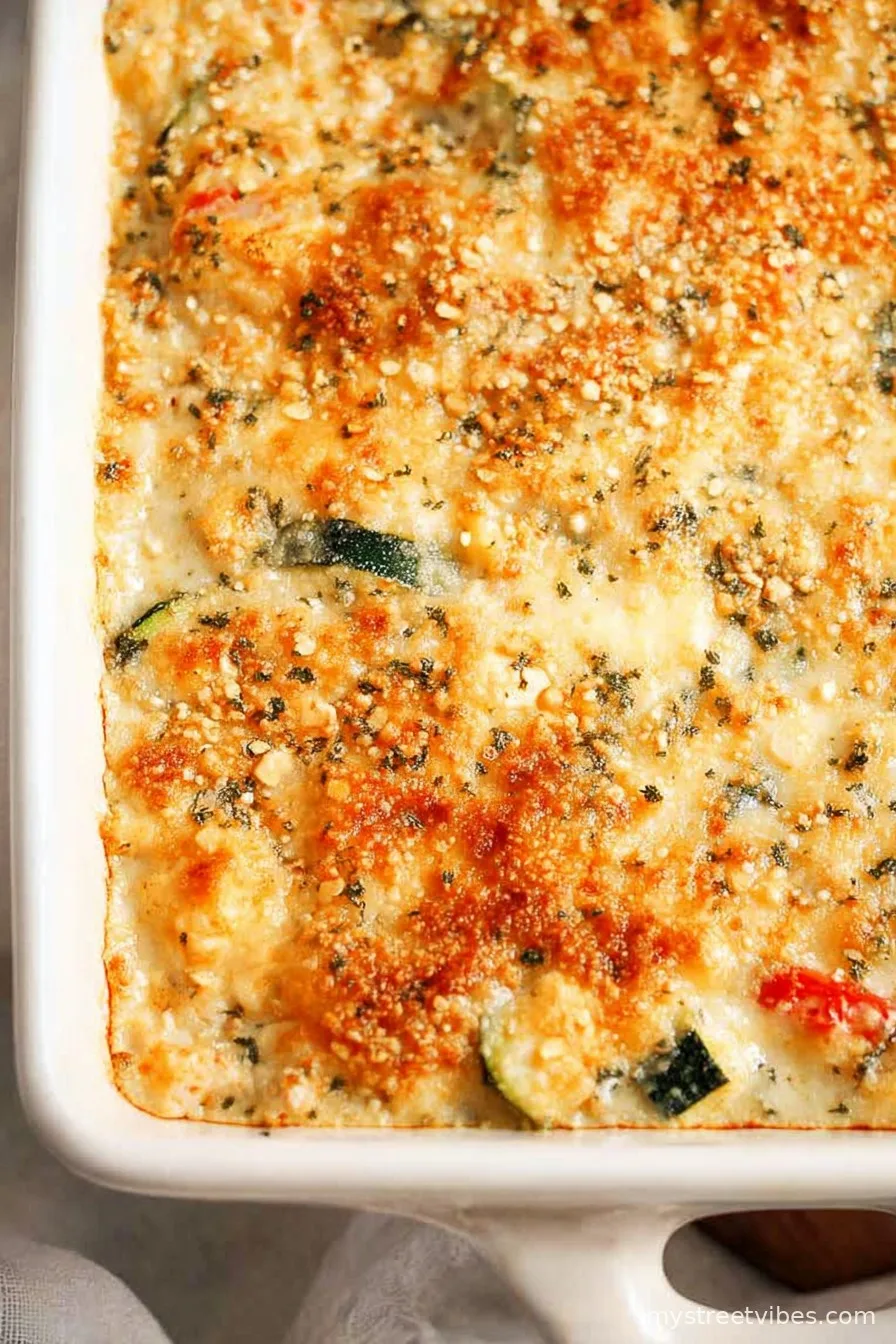 Chicken Zucchini Casserole