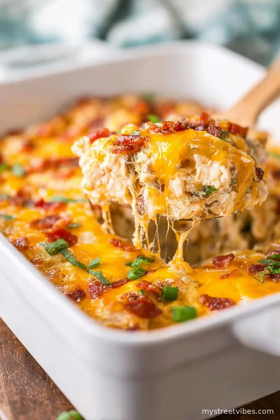 Crack Chicken Casserole