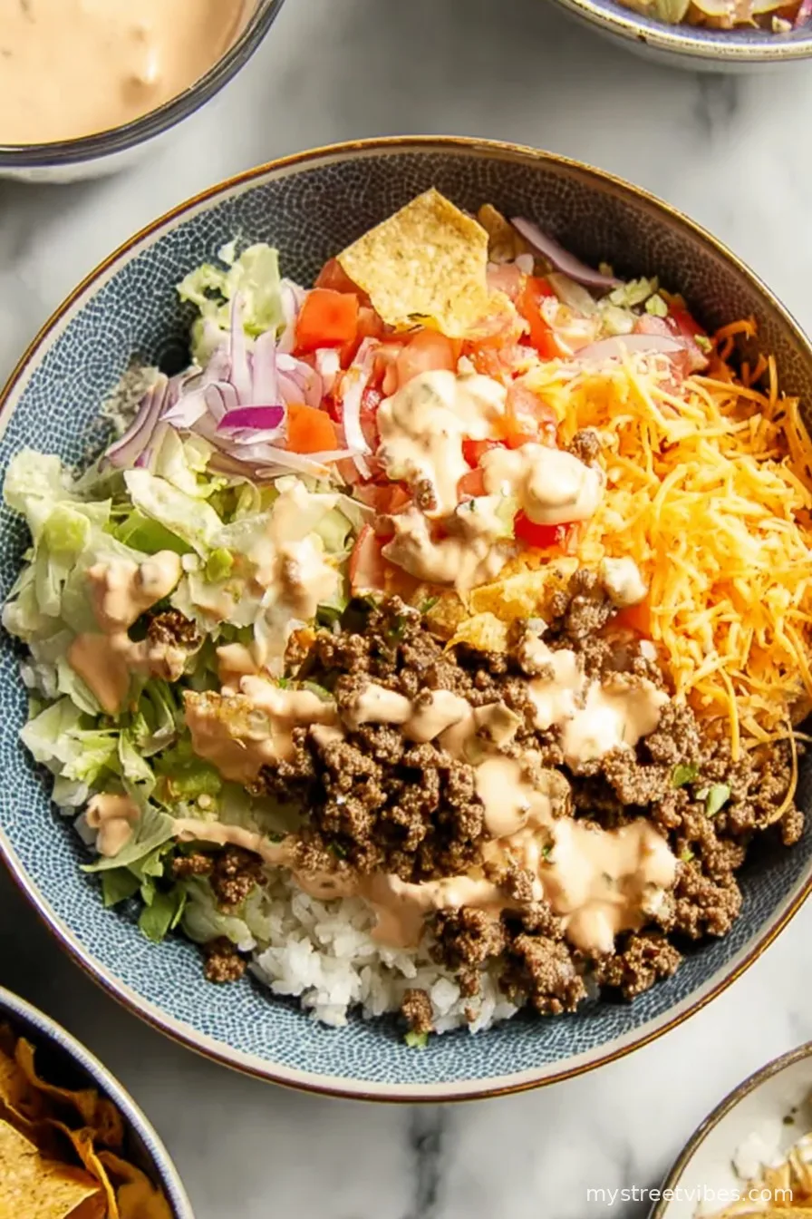 Easy Big Mac Bowl Recipe