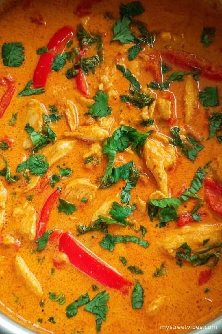 Easy Thai Red Curry Chicken