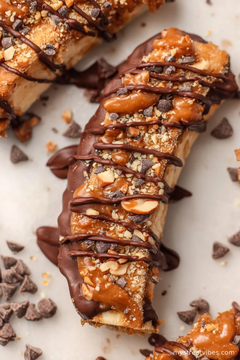 Frozen Banana Snickers