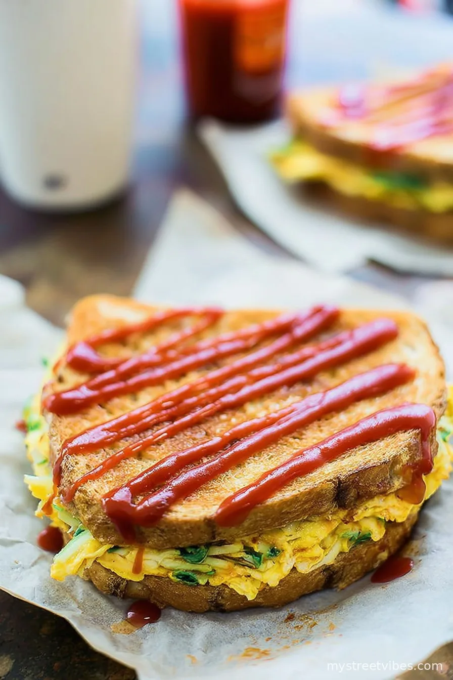 Gilgeori Toast (Korean Street Toast)