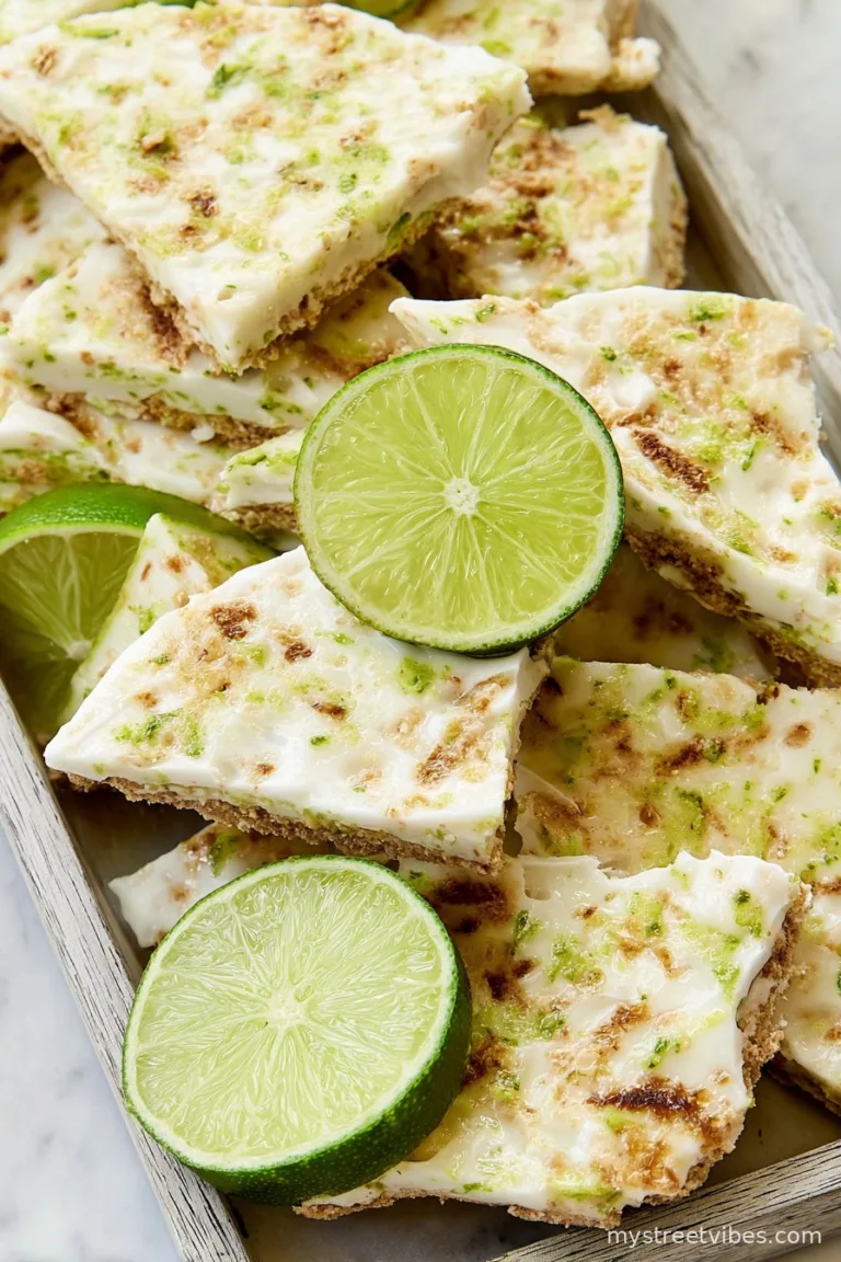 Key Lime Pie Yogurt Bark Recipe (High Protein)