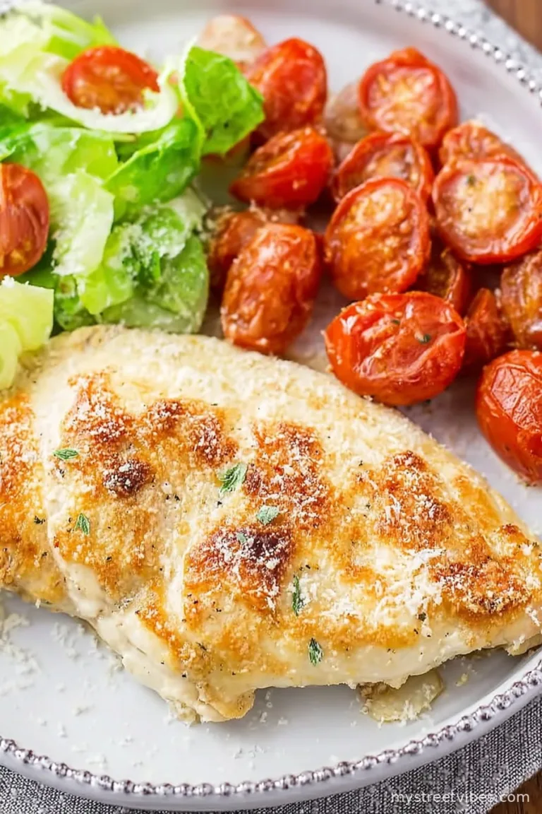 Mayo Parmesan Chicken Bake