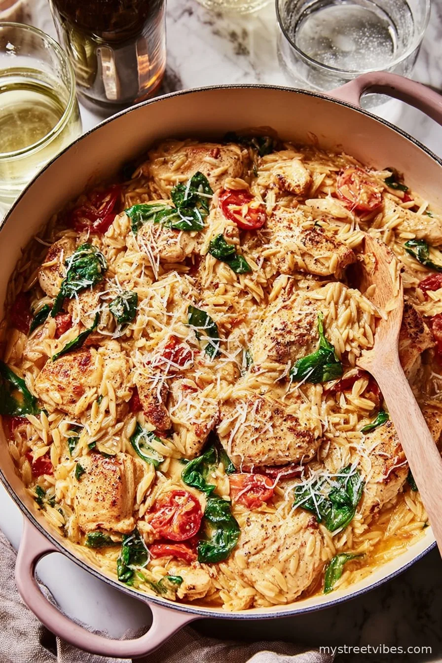 One-Pan “Marry Me” Chicken Orzo