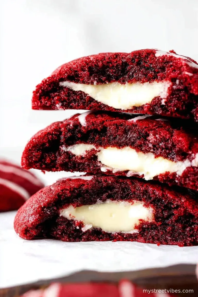 Red Velvet Cheesecake Cookies