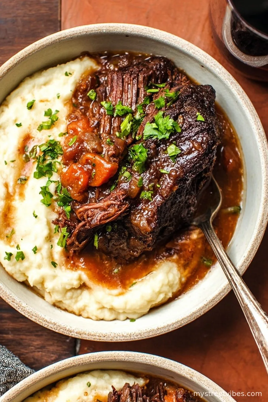 Red Wine Braised Beef