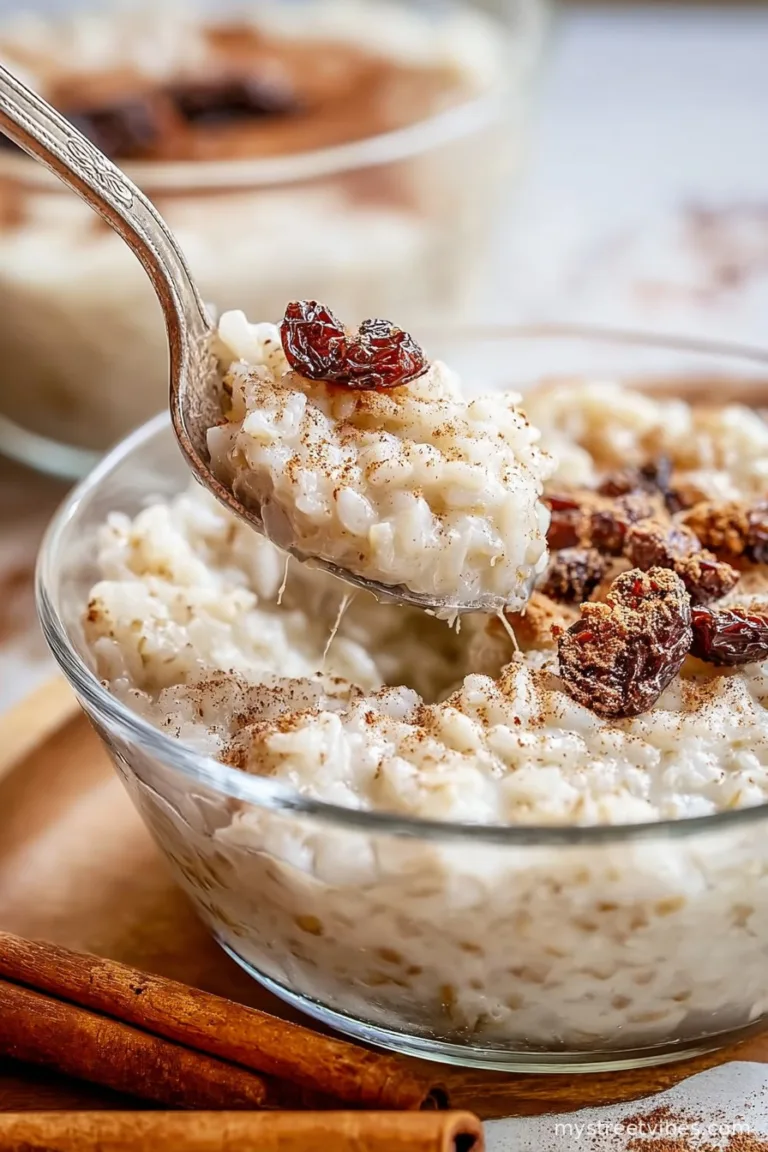 Rice Pudding with Cooked Rice