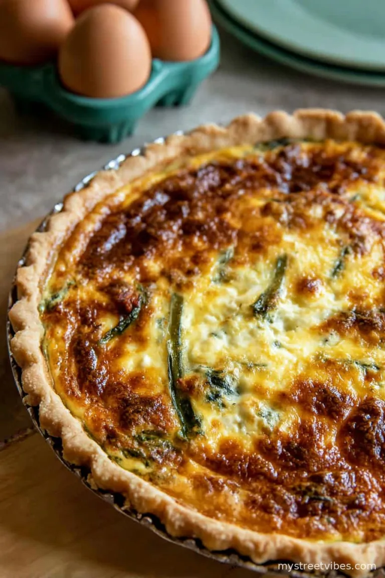 Sausage Spinach Quiche