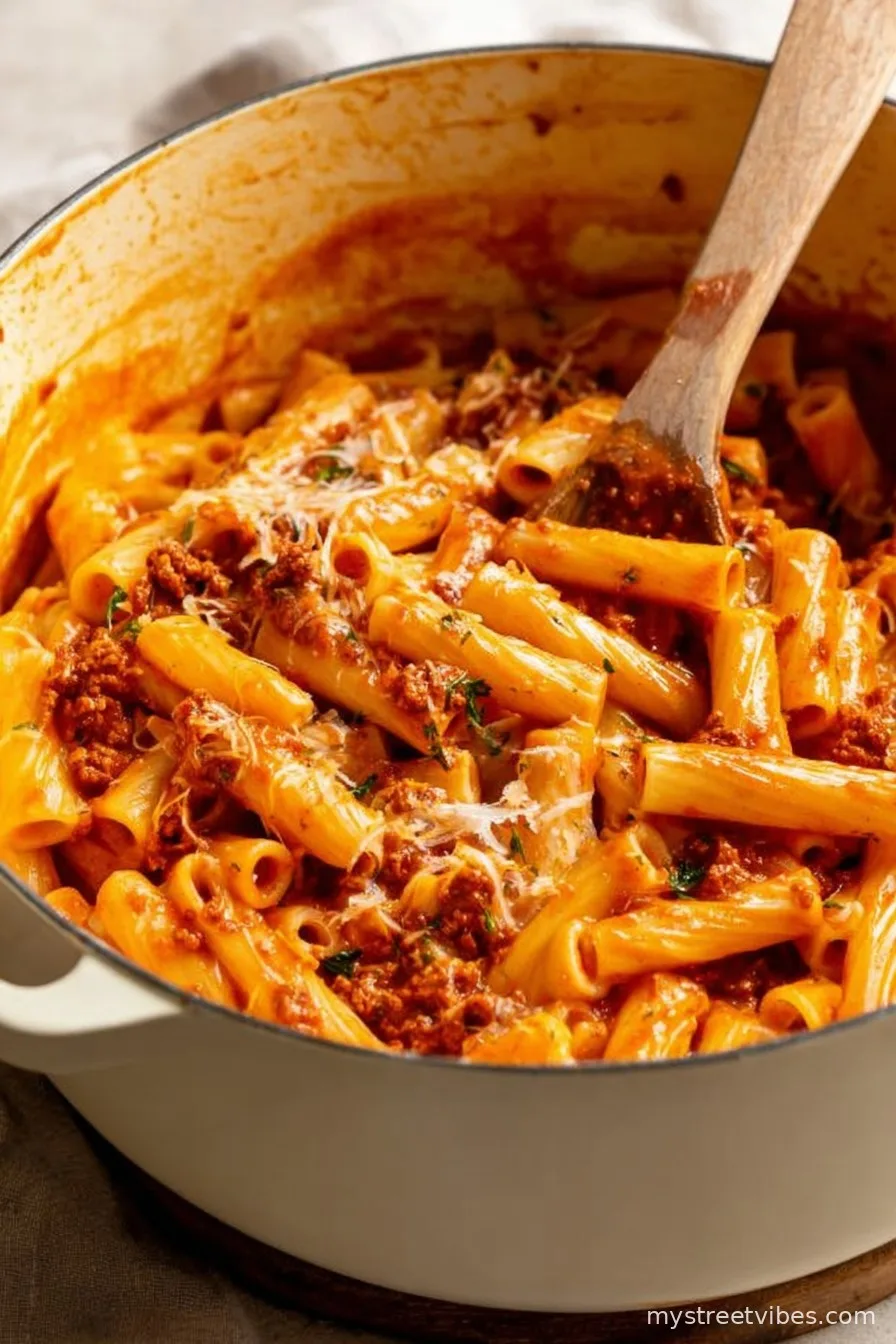 3-Ingredient One Pot Pasta