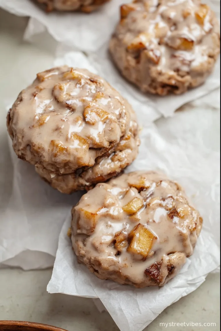 Apple Fritter Cookies