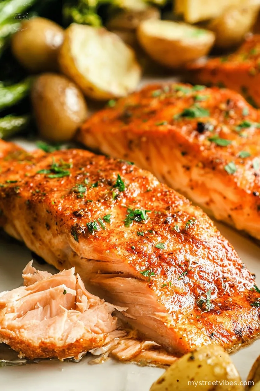 Baked Cajun Salmon