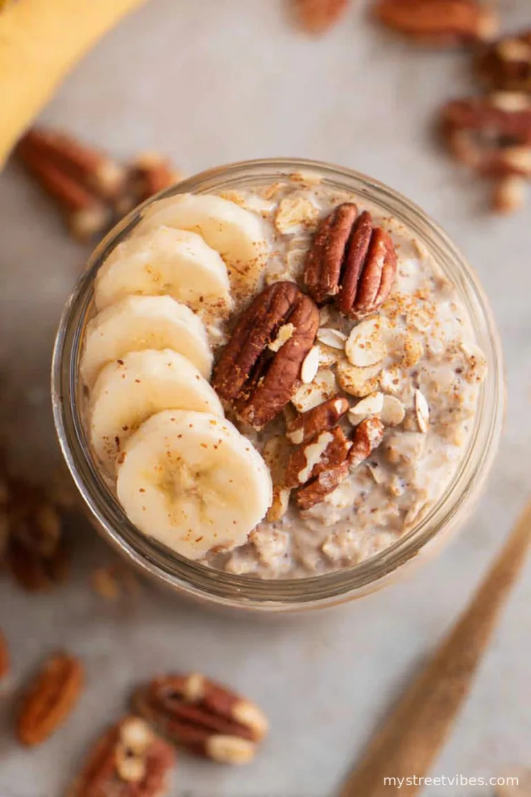 Banana Bread Overnight Oats