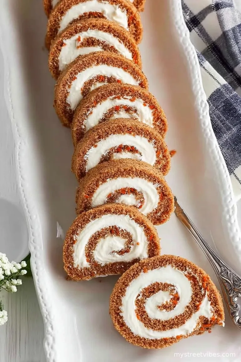 Carrot Cake Roll