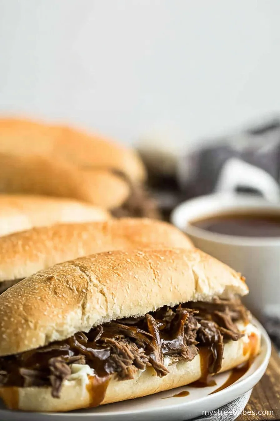 Crockpot French Dip