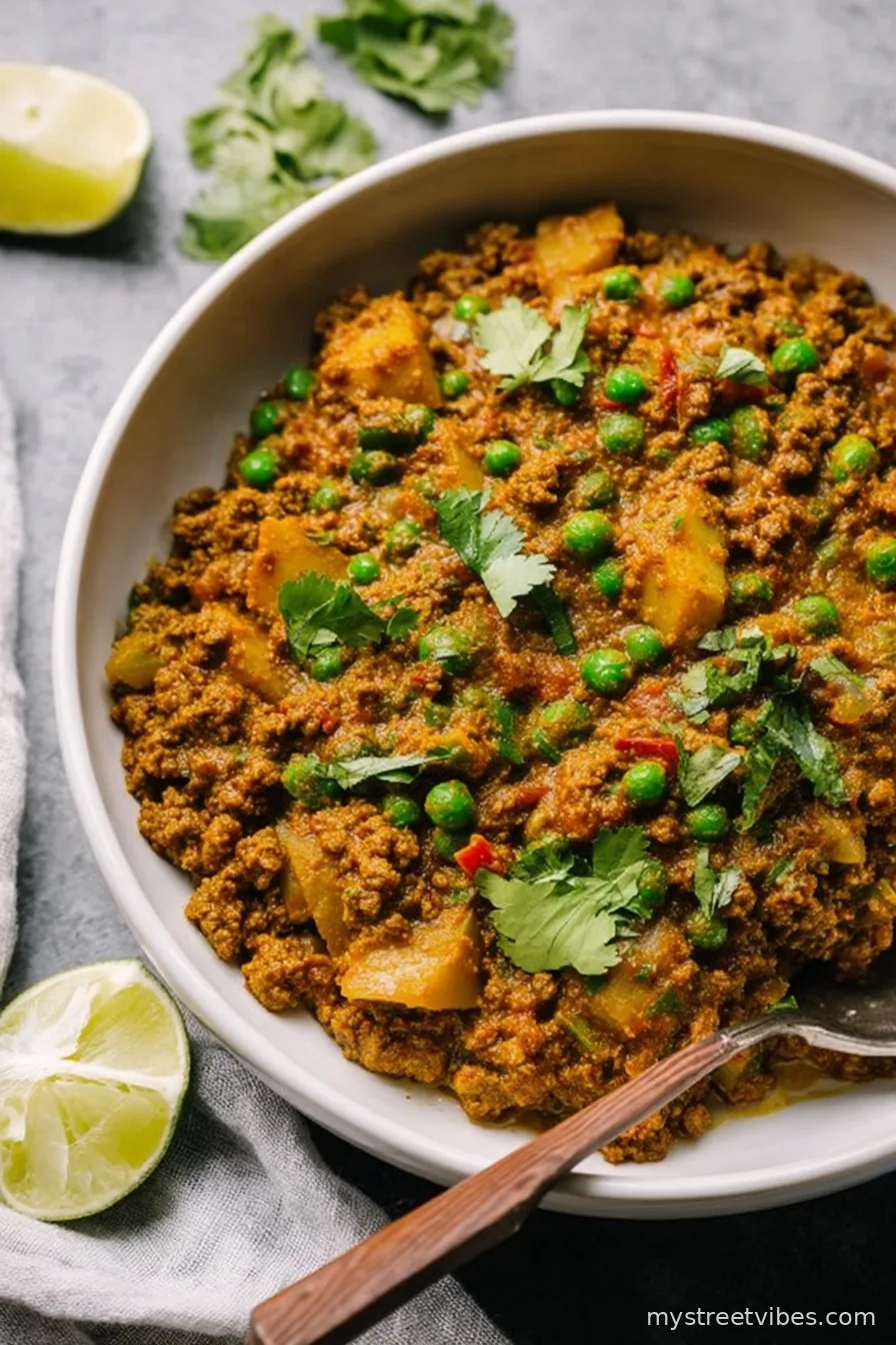 Ground Beef Curry (Keema Curry)