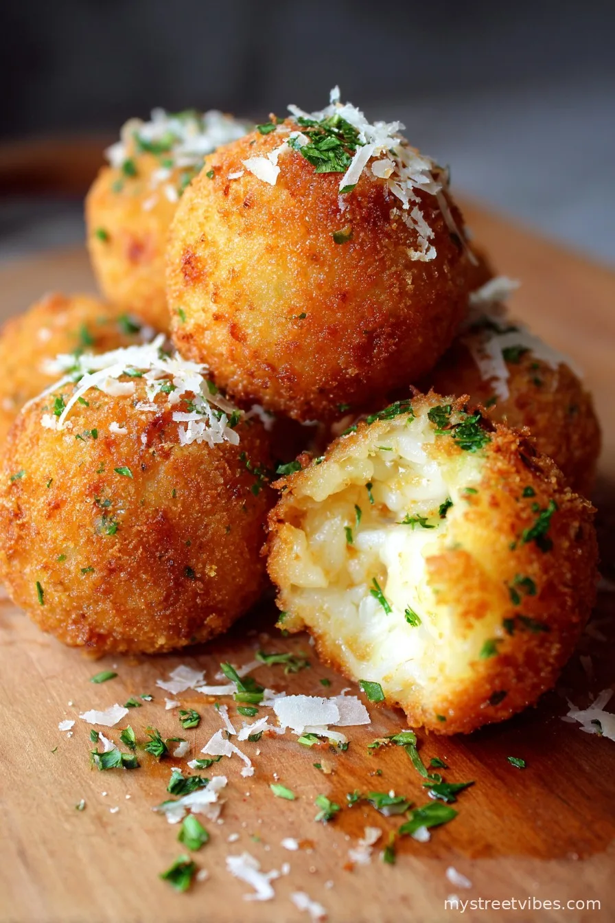 Italian Rice Balls (Arancini di Riso)