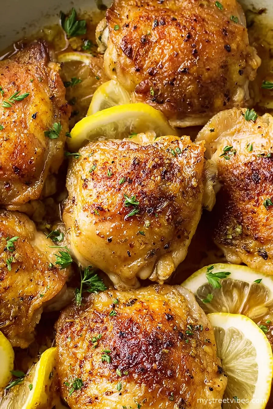 Lemon Chicken Thighs