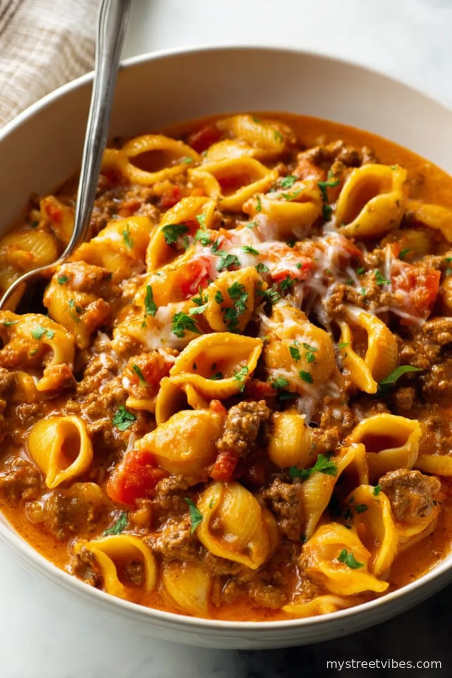 One Pot Taco Pasta