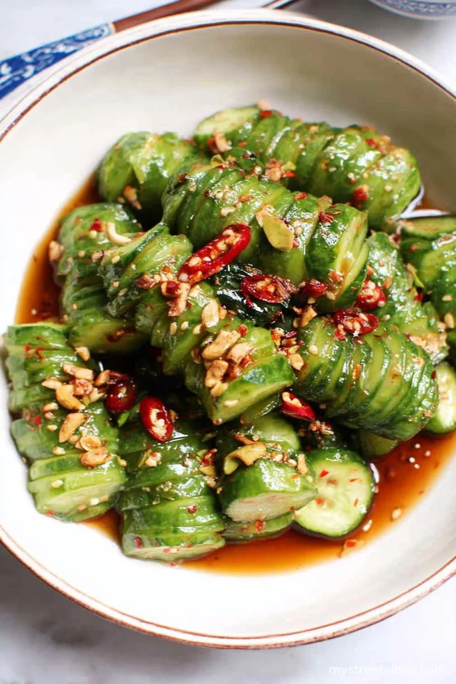 Spicy Asian Cucumber Salad