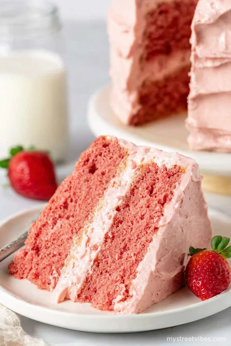 Strawberry Layer Cake