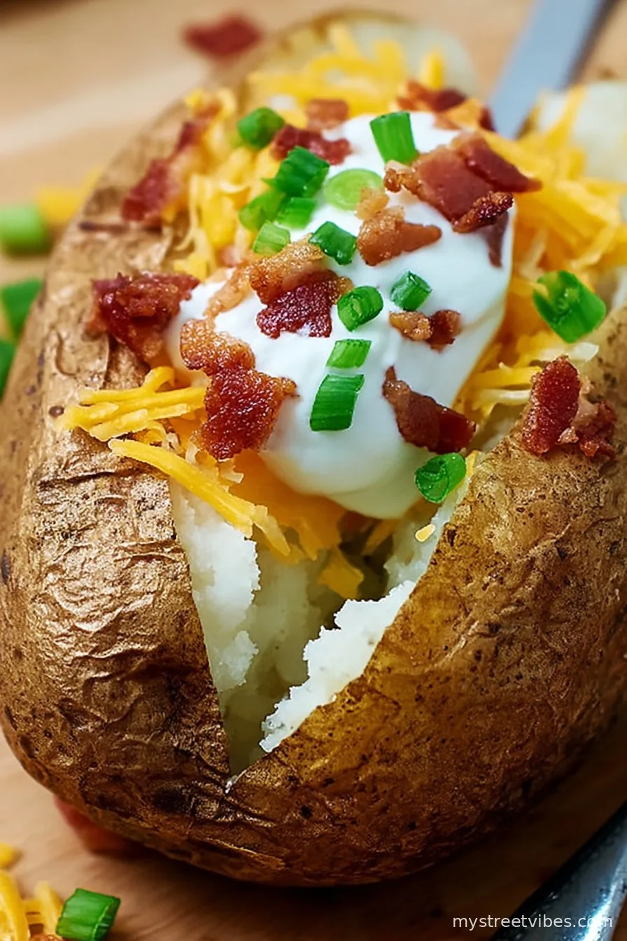 Air Fryer Baked Potato Recipe