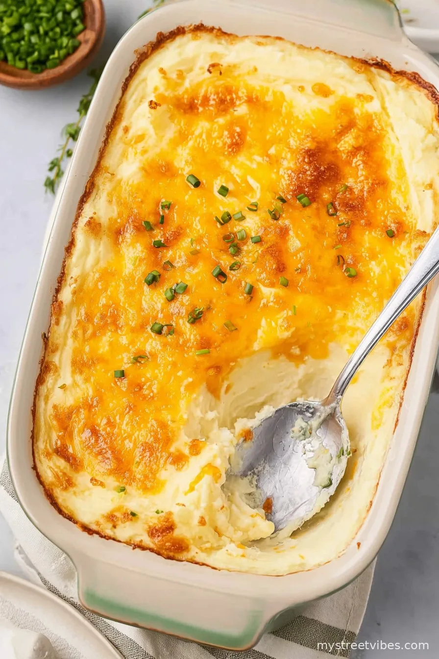Cheesy Mashed Potatoes