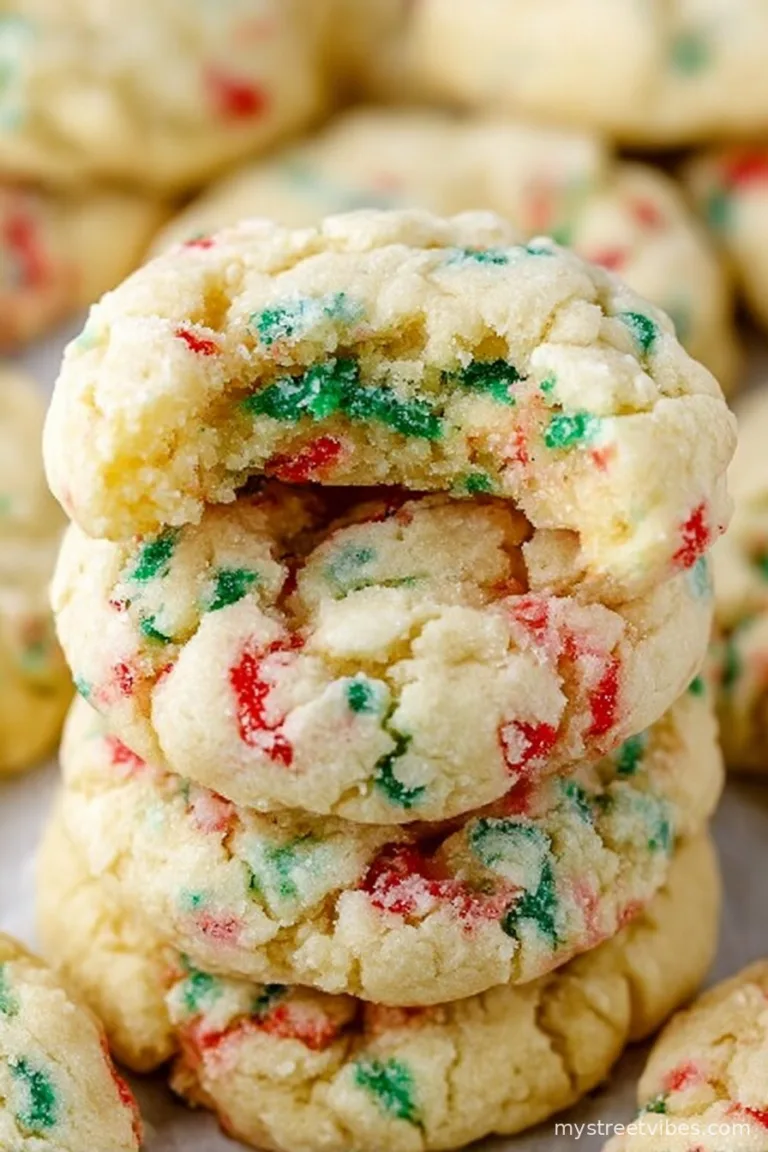 Christmas Gooey Butter Cookies