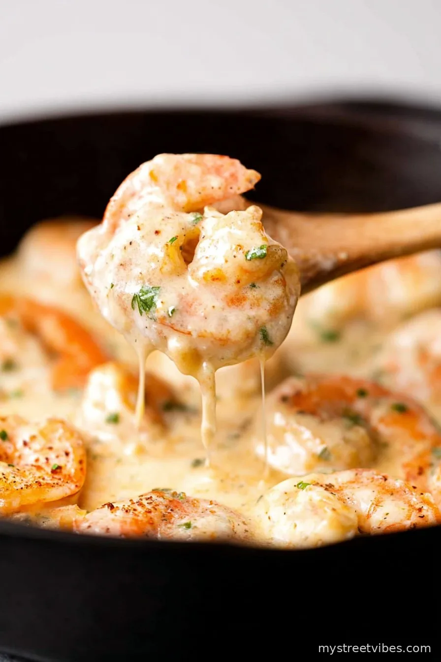 Creamy Garlic Shrimp