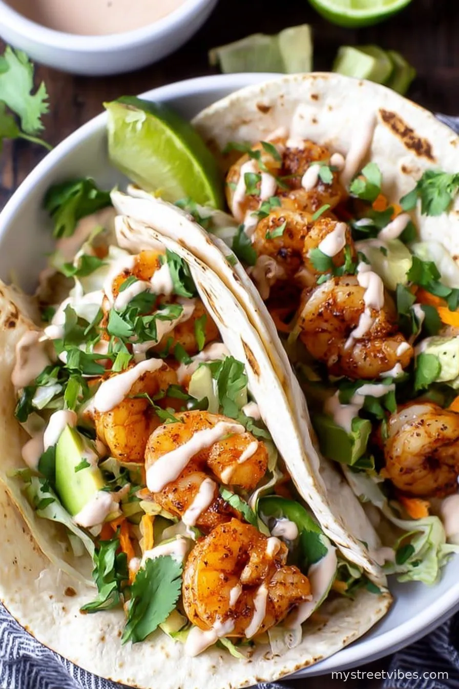 Easy Shrimp Tacos