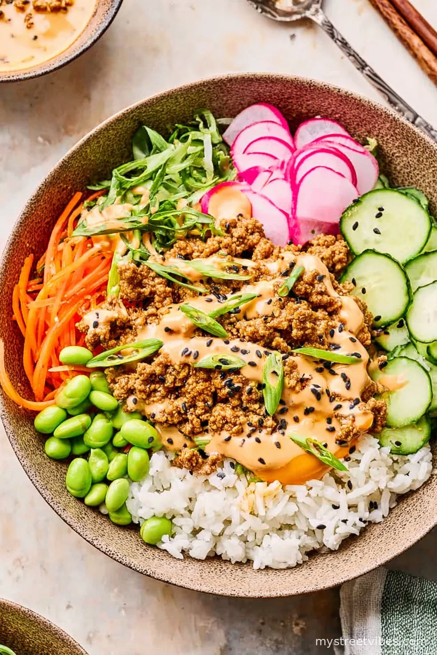 Ground Turkey Rice Bowls
