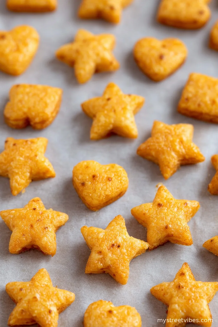 Homemade Cheese Crackers