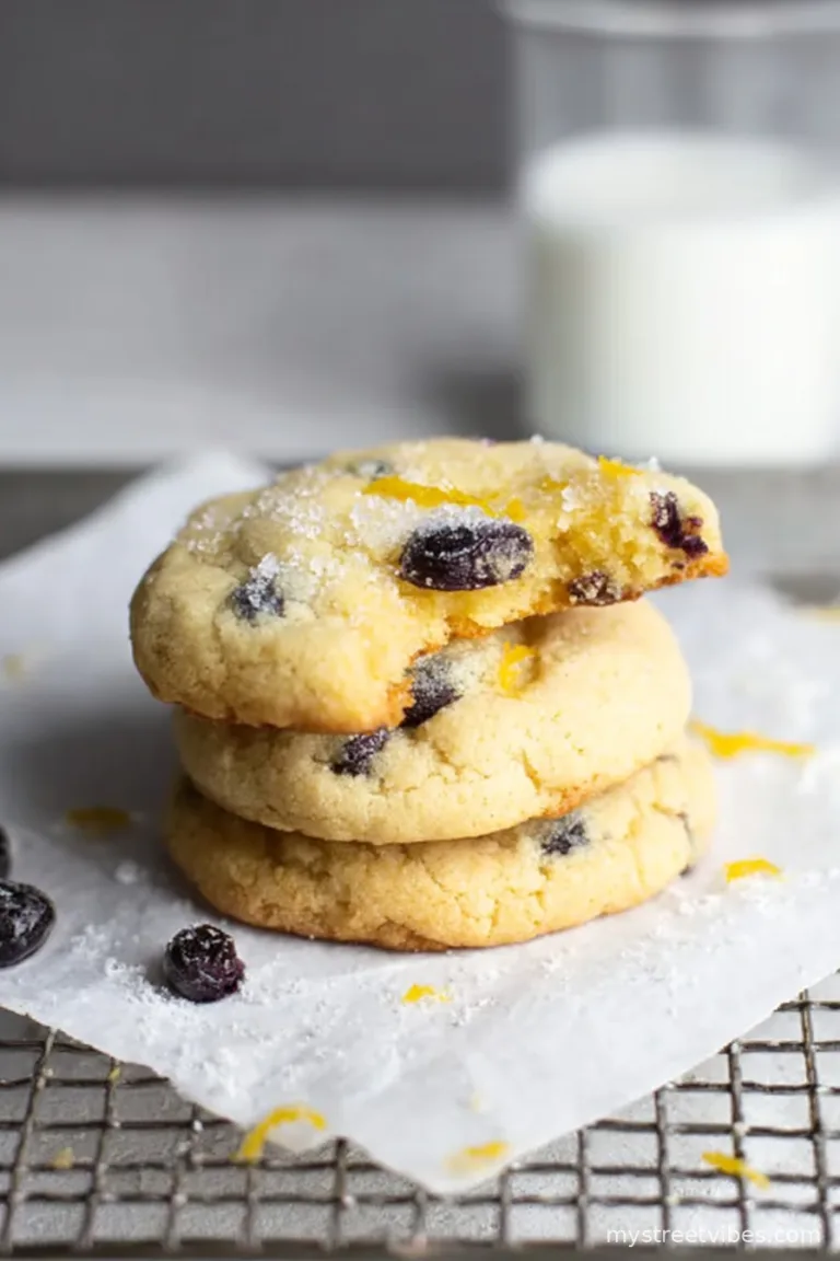 Lemon Blueberry Cookies