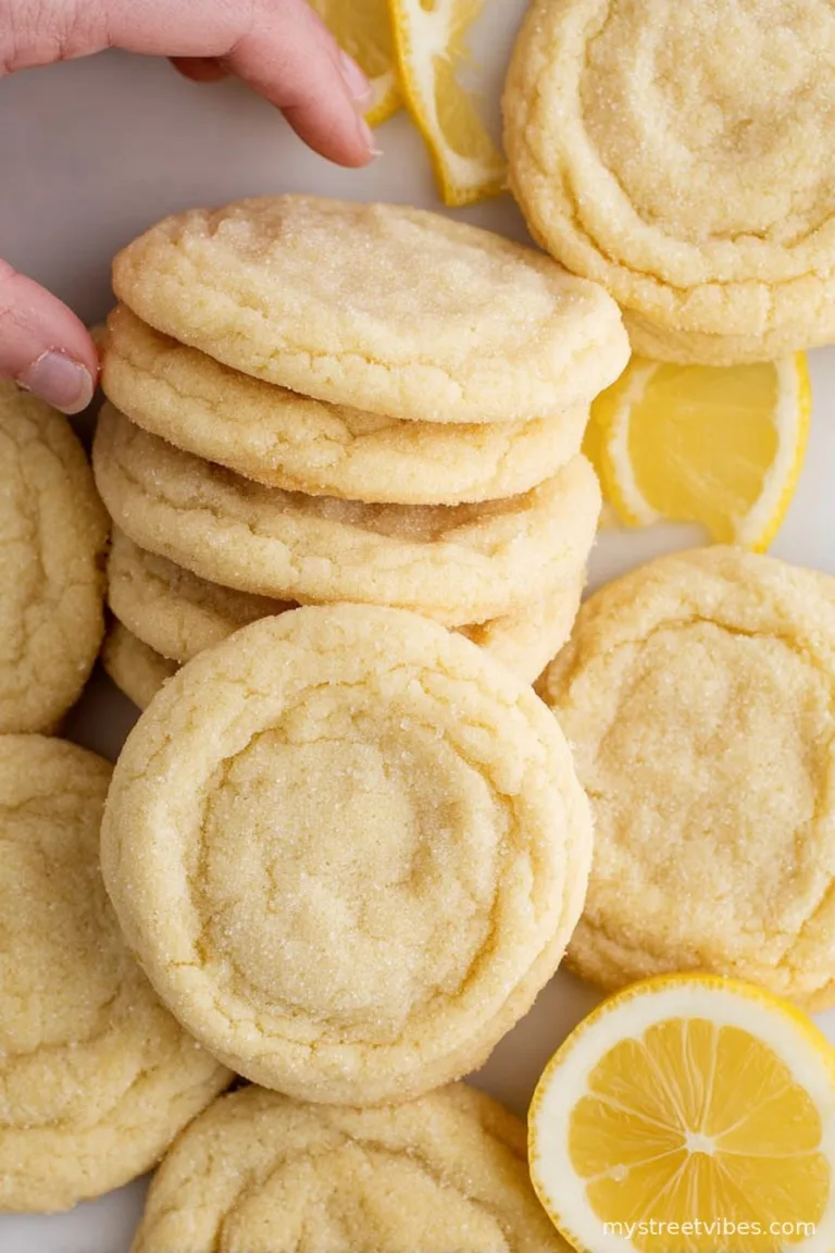 Lemon Sugar Cookie Recipe