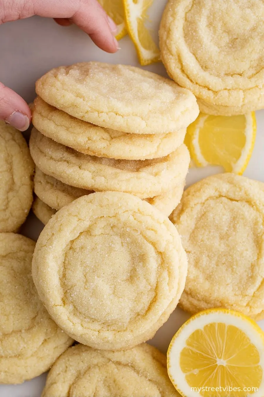 Lemon Sugar Cookie Recipe