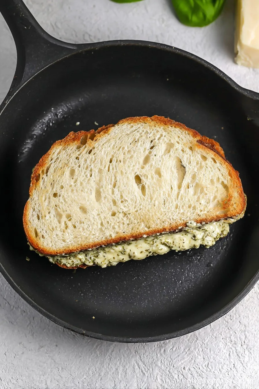 Pesto Grilled Cheese