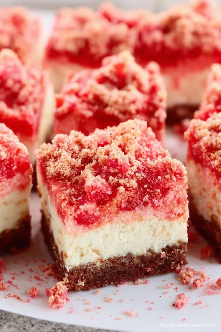 Strawberry Cheesecake Brownies