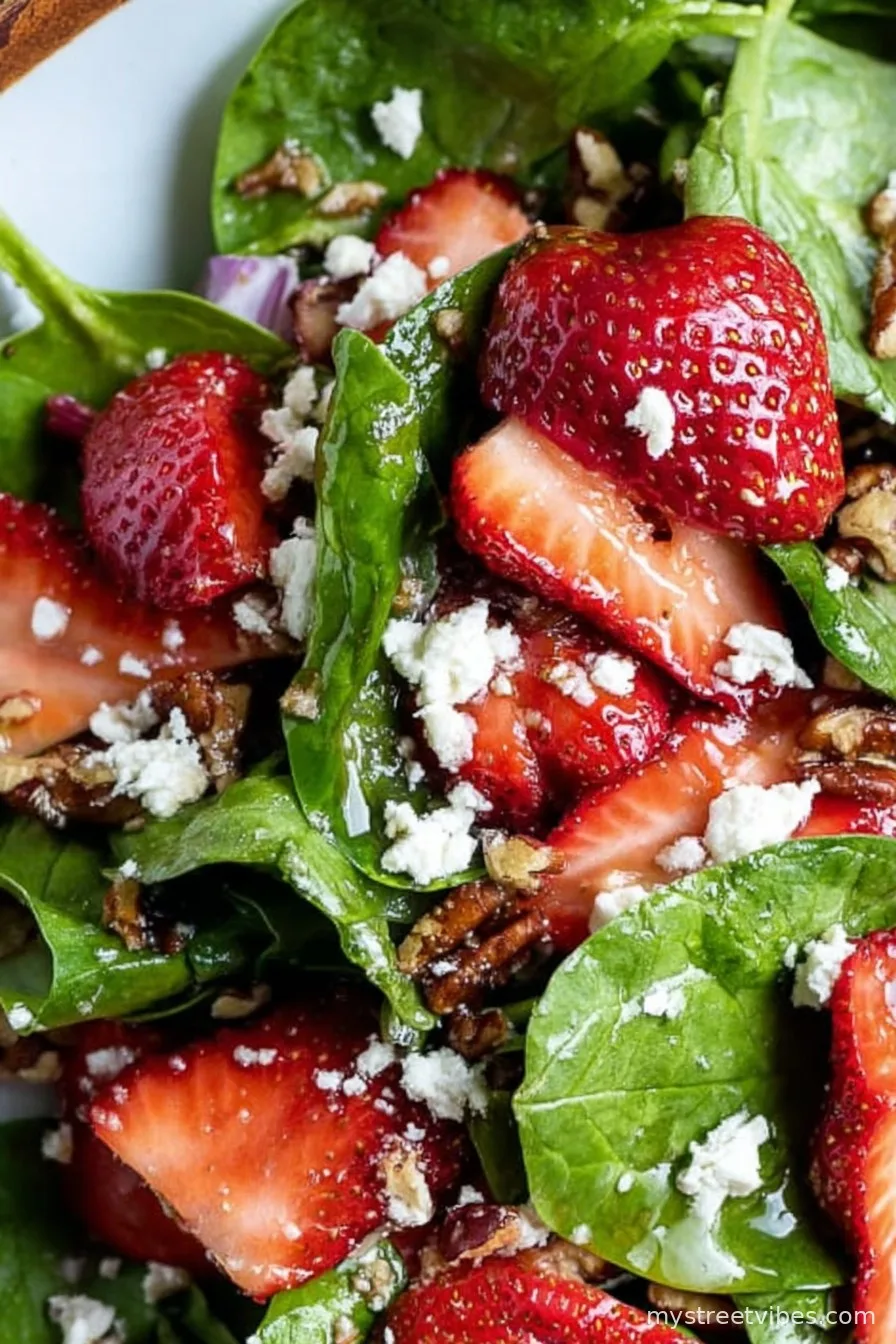 Strawberry Spinach Salad Recipe
