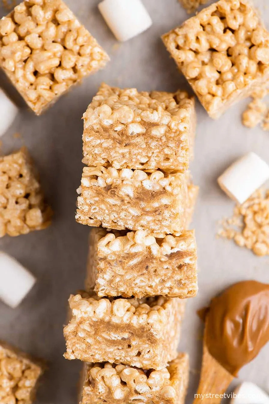 Biscoff Rice Krispie Treats