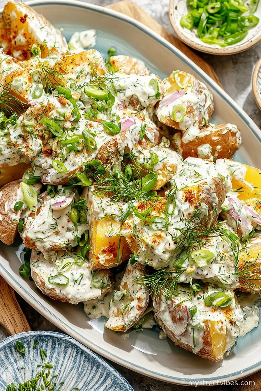 Crispy Potato Salad