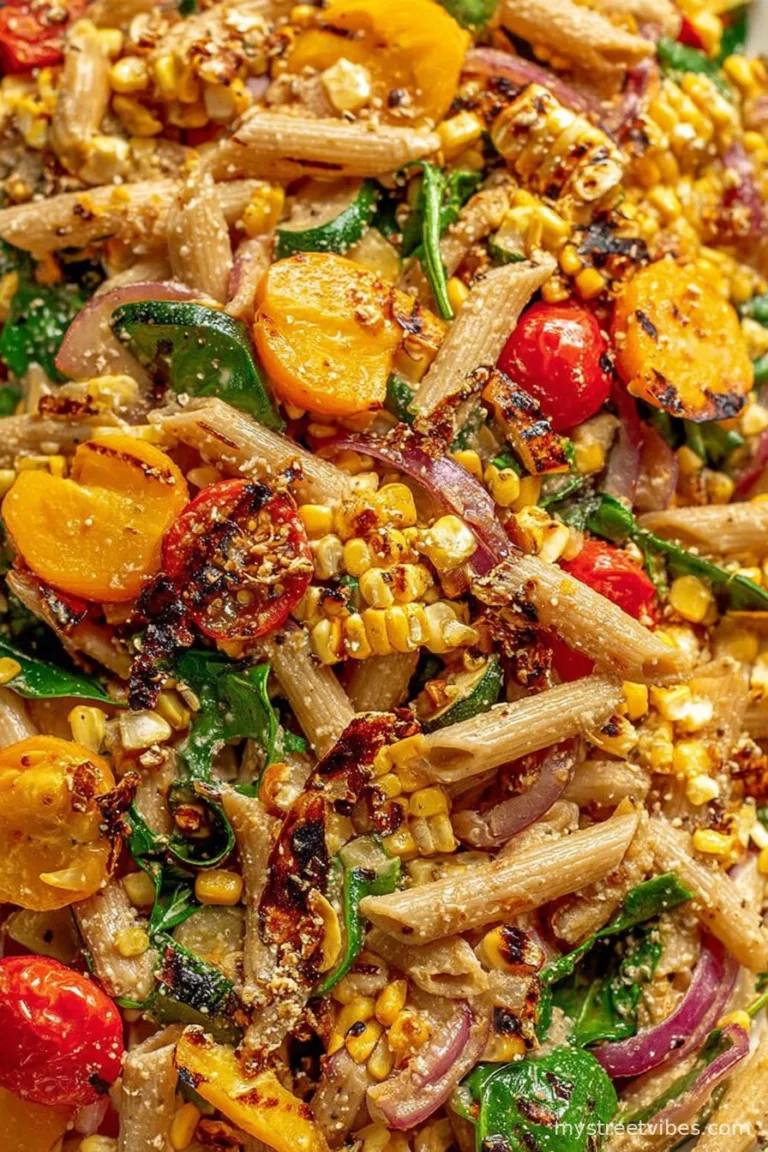 Grilled Summer Pasta Salad