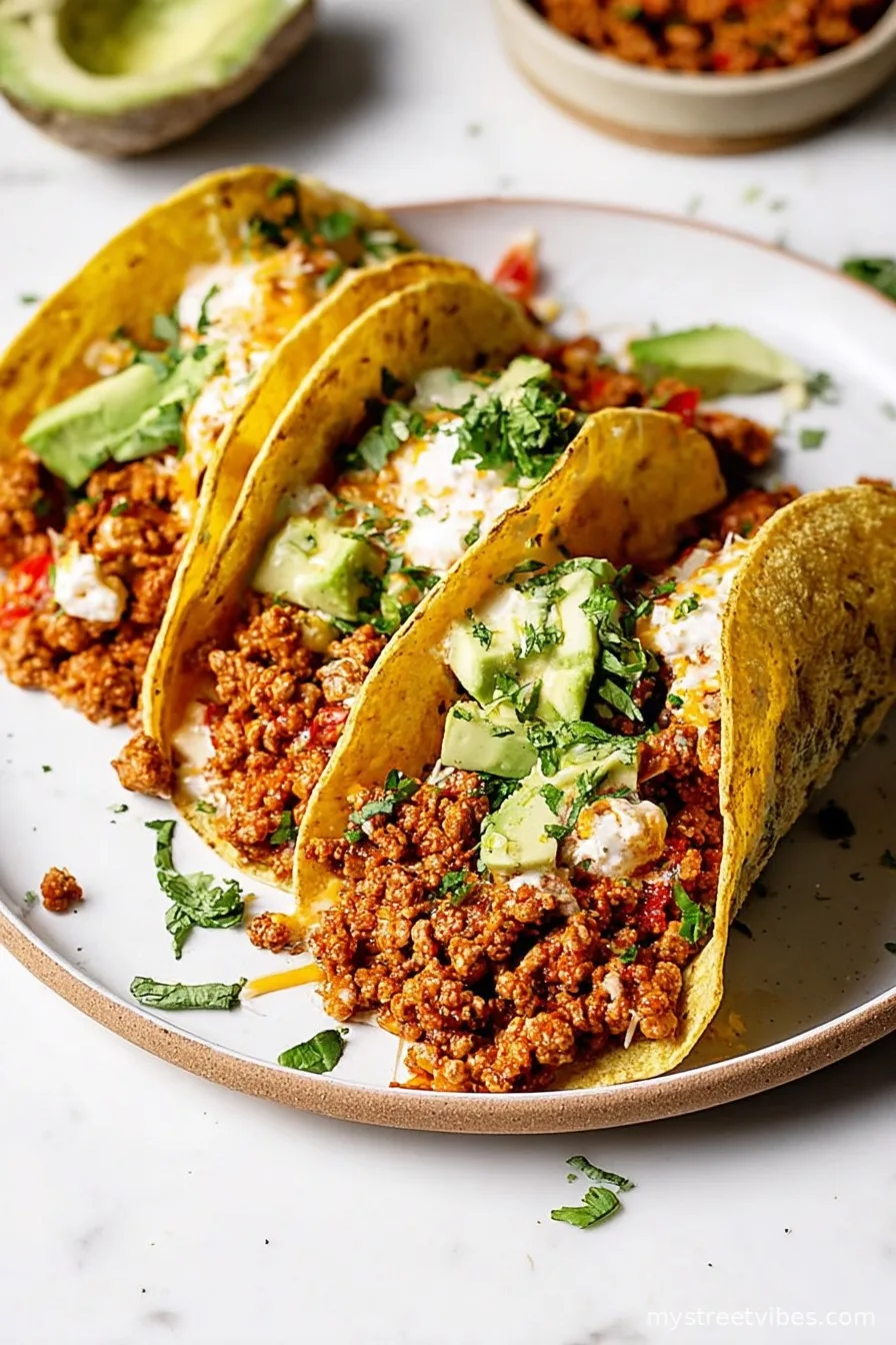Ground Turkey Tacos