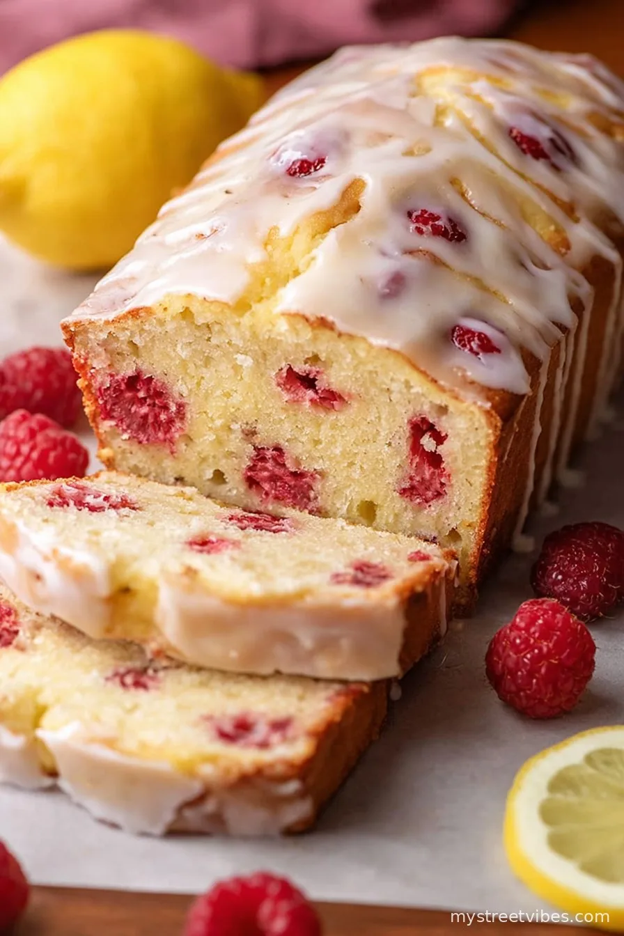 Lemon Raspberry Loaf
